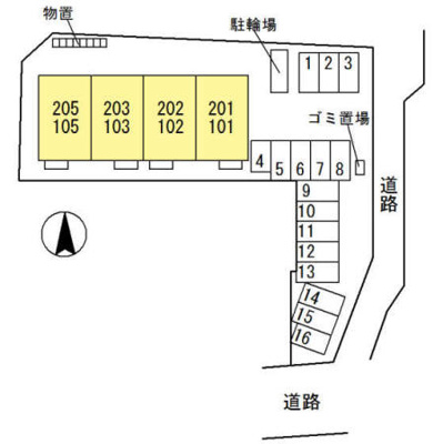 【区画図】 | ルミエール ベガ