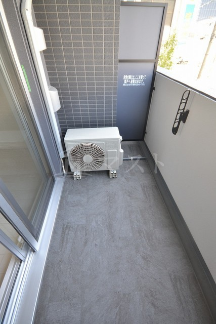 スワンズシティ中之島クロスのバルコニー