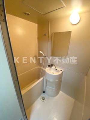 【浴室】 | パールハイツ | きれいなお風呂です