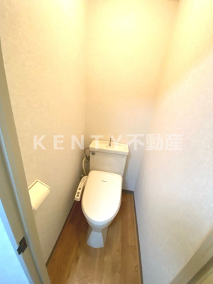 【トイレ】 | パールハイツ | シンプルで使いやすいトイレです