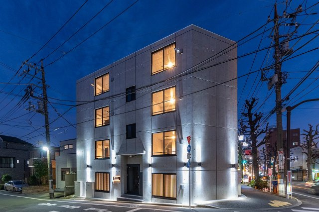 中野区江古田４丁目の賃貸マンションの外観