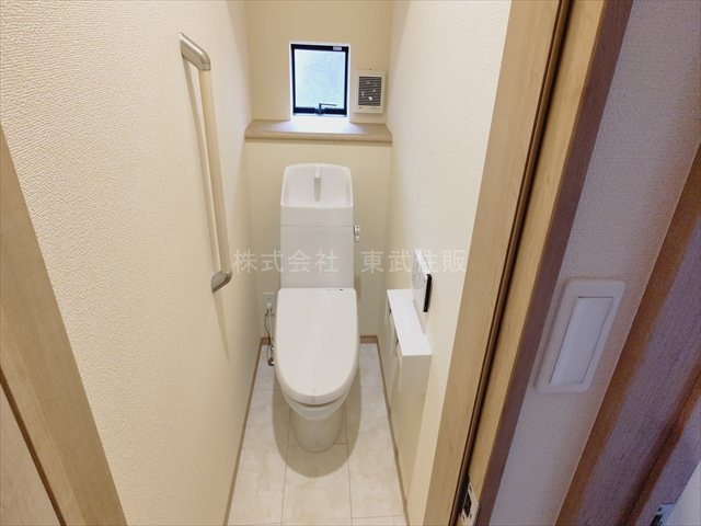 【トイレ】 | 入間市鍵山3期　全3棟　3号棟 | ゆったりとした空間のトイレです