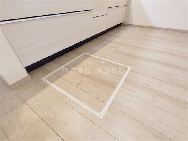 【キッチン】 | 入間市鍵山3期　全3棟　3号棟 | キッチン床下収納庫