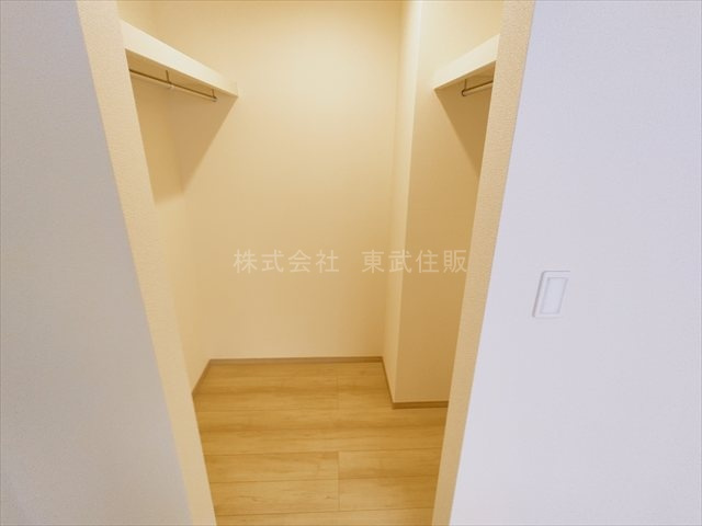 【収納】 | 入間市鍵山3期　全3棟　3号棟 | 洋室7.5帖ウォークインクローゼット