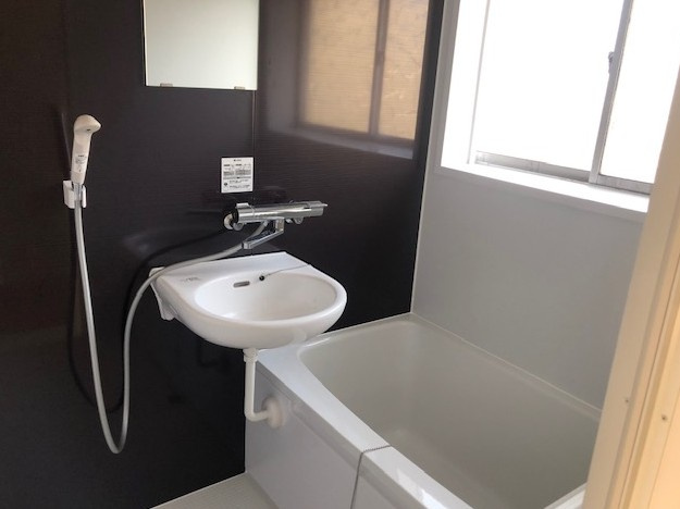 浜井アパートの洗面所