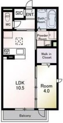 Ｄ．セジール【キャッシュバック対象物件】の間取り
