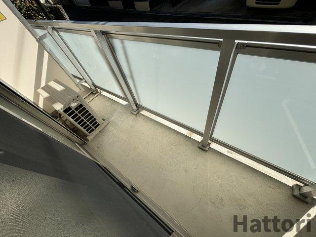 リブリ・岡町のバルコニー