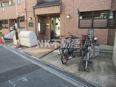【その他共用部分】 | コレット（緑橋賃貸） | 駐輪場です
