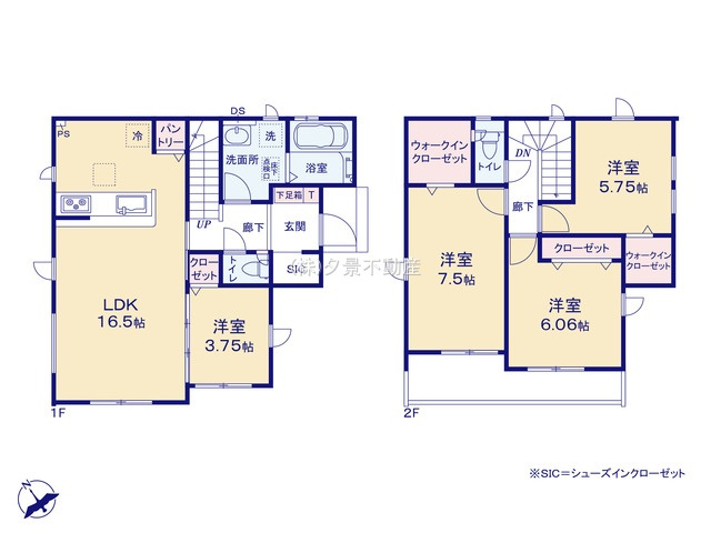 《仲介手数料無料》緑区道祖土４丁目6-24-1新築一戸建てグラファーレの間取り