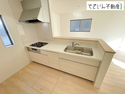 【キッチン】 | Cradle garden吉見町東野第20　新築住宅 | ≪1号棟≫
現地(2026年1月撮影)