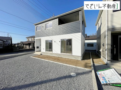 【外観】 | Cradle garden吉見町東野第20　新築住宅 | ≪1号棟≫
現地(2026年1月撮影)