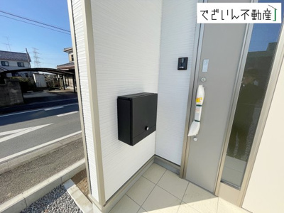 【玄関】 | Cradle garden吉見町東野第20　新築住宅 | ≪1号棟≫
現地(2026年1月撮影)