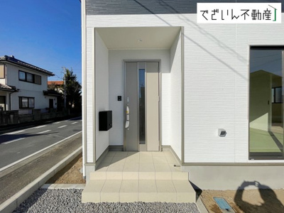 【玄関】 | Cradle garden吉見町東野第20　新築住宅 | ≪1号棟≫
現地(2026年1月撮影)