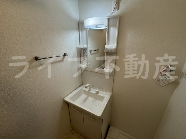 メゾンルルの独立洗面台|独立洗面台、朝の身支度には欠かせません