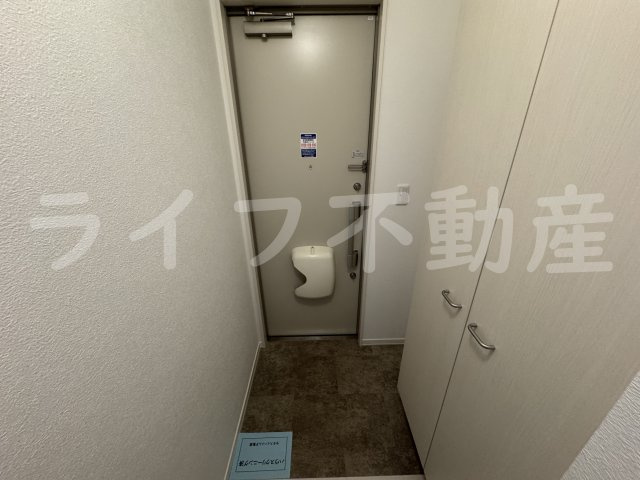 メゾンルルの玄関|シンプルで使いやすい玄関です