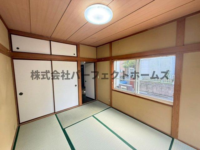 国松町戸建　賃貸の和室|和室があれば客間としても活用できます