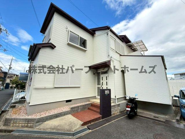 国松町戸建　賃貸の外観|落ち着いた雰囲気の外観です