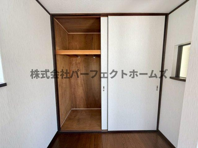 国松町8戸建　賃貸の収納|大きなものも収納できそうです