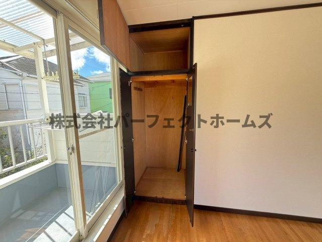 国松町8戸建　賃貸の収納|大きなものも収納できそうです