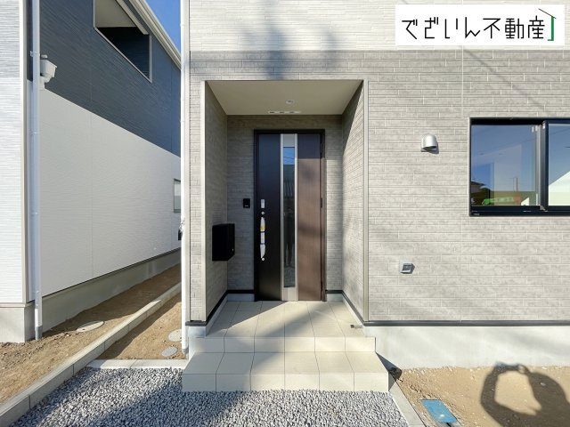 【玄関】 | Cradle garden吉見町東野第20　新築住宅 | ≪2号棟≫
現地(2026年1月撮影)