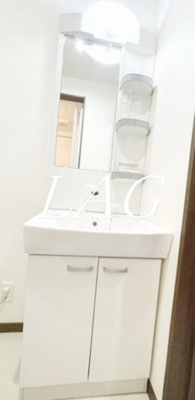 【洗面所】 | アールガーランド南台 | 独立洗面台です。