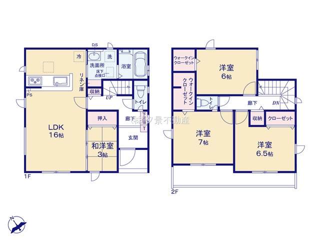 【間取り】 | 《仲介手数料無料》緑区道祖土４丁目6-24-1(4号棟)新築一戸建てグラファーレ