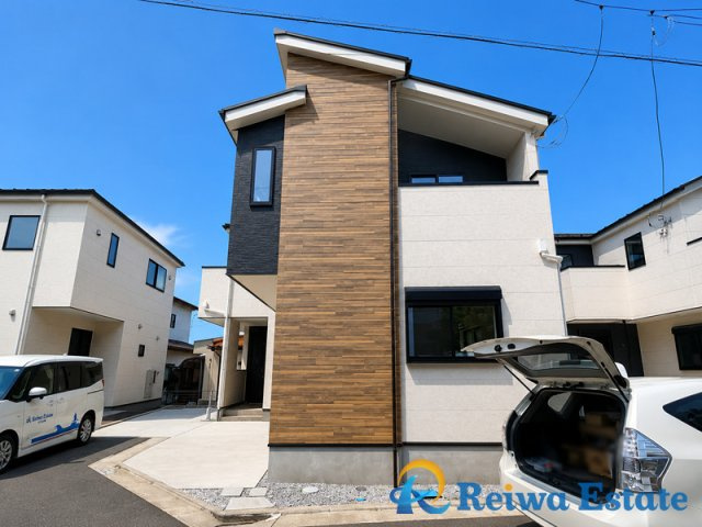 新築戸建　茅ヶ崎市高田1丁目の外観|室田小学校まで約500ｍとほど近くお子様の通学も安心です♪