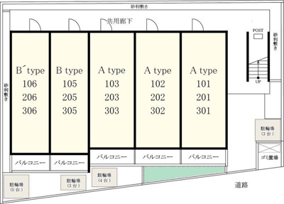 【区画図】 | リブリ・サンライズフジミ