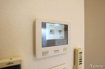 【セキュリティ】 | ロプト浄心 | モニター付きインターホンです