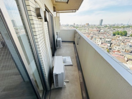 プロスペクト西巣鴨のバルコニー