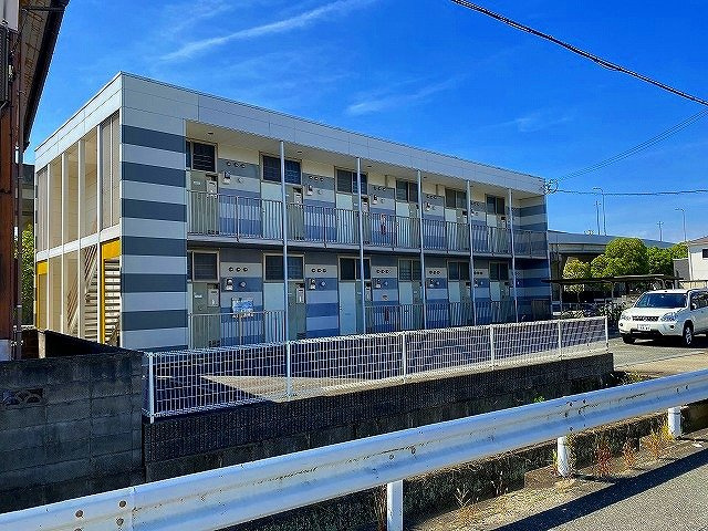 加古川市尾上町安田のアパートの外観