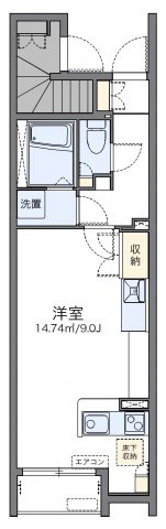 加古川市野口町良野のアパートの間取り|代表的な間取のため実際の間取とは異なる場合があります