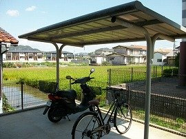 加古川市加古川町大野のアパートのその他|駐輪場