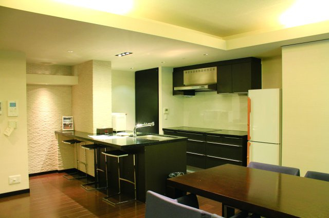 ワコーレザ・トアロードレジデンスのその他共用部分|ゲストルーム　キッチン