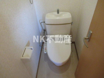 【トイレ】 | ハイツウイングスター（鴫野賃貸） | シンプルで使いやすいトイレです