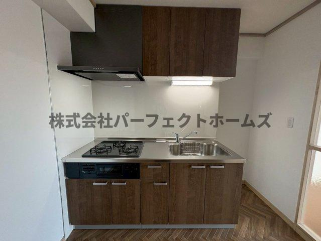 枚方日光ハイツのキッチン|お料理しやすいキッチンです