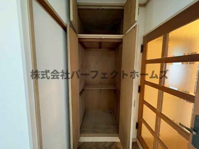 枚方日光ハイツの収納|大きなスペースがあり、収納には困りません