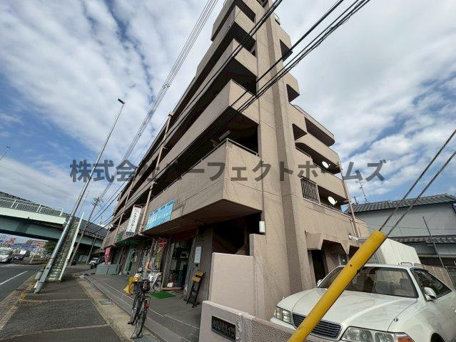 枚方日光ハイツの外観|外観は落ち着いています