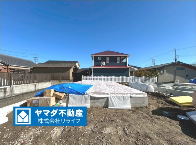 リーブルガーデン　一宮市今伊勢町本神戸第６　全４区画分譲の外観|「現地（2025年11月4日）撮影」　
■外観写真　
■ヤマダ不動産　株式会社リライフ　