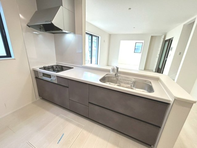 リーブルガーデン　一宮市今伊勢町本神戸第６　全４区画分譲の前面道路含む現地写真|「現地（2026年1月15日）撮影」　　
■前面道路　
■ヤマダ不動産　株式会社リライフ