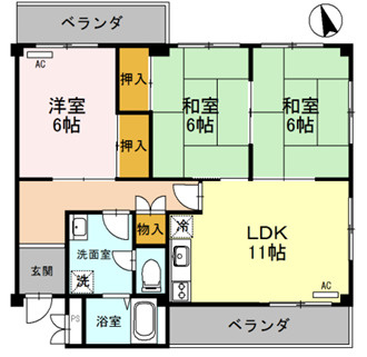 メゾン嵐山の間取り