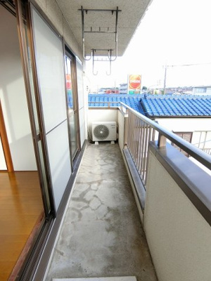 【バルコニー】 | ブライトハイム | ※参考写真※バルコニーは南西向きなので、お洗濯物はお昼からでも乾きそう♪気分転換をするにもおすすめです☆