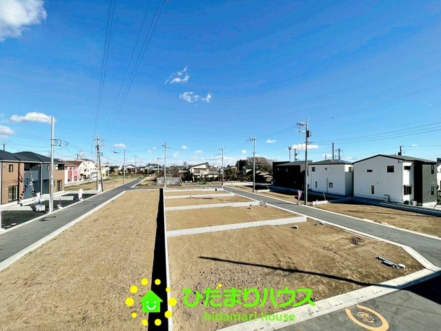 宮代町百間第８　新築一戸建て　05　クレイドルガーデンの展望|新規の分譲地で周りの景観も綺麗です。