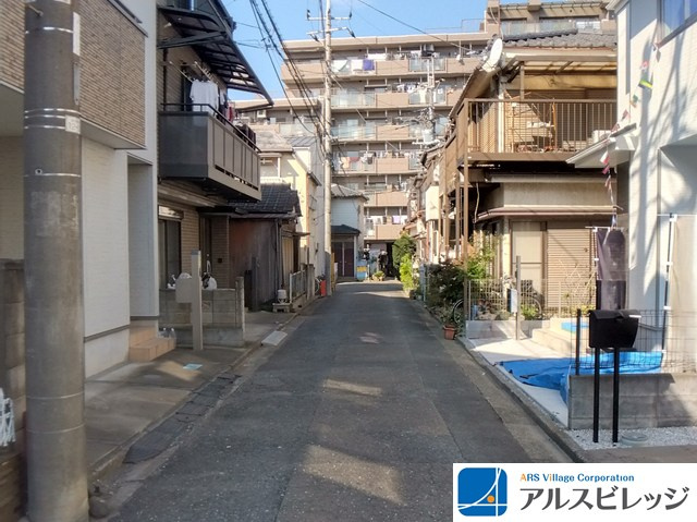 新築/富士見市上沢１丁目の前面道路含む現地写真