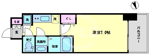 セレニテ京橋クレアの間取り|セレニテ京橋クレア　間取り