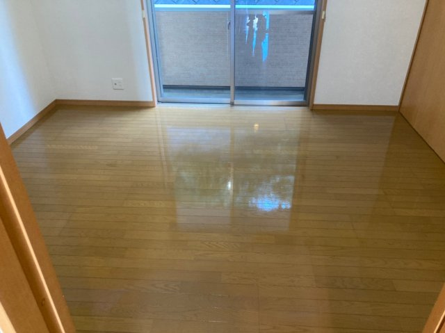 コーポ日の里壱番館の居間・リビング|おしゃれなリビングです