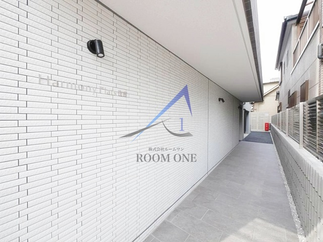 ハーモニーフラッツ住吉のエントランス|エントランスです。