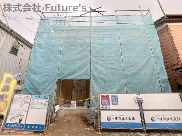 八潮市木曽根　新築戸建　全1棟の外観|TX「八潮」駅徒歩19分！八潮市木曽根・新築戸建