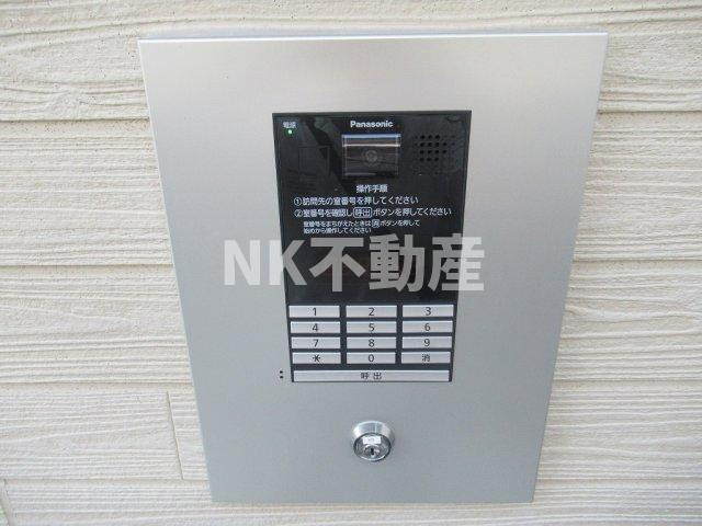 【セキュリティ】 | ハーモニーテラス御厨中（八戸ノ里賃貸） | オートロック付きです
