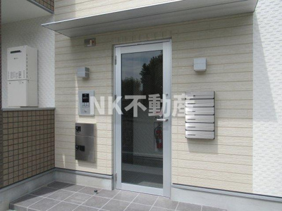 【エントランス】 | ハーモニーテラス御厨中（八戸ノ里賃貸） | オートロック付きです